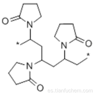 Polivinilpirrolidona reticulada CAS 25249-54-1